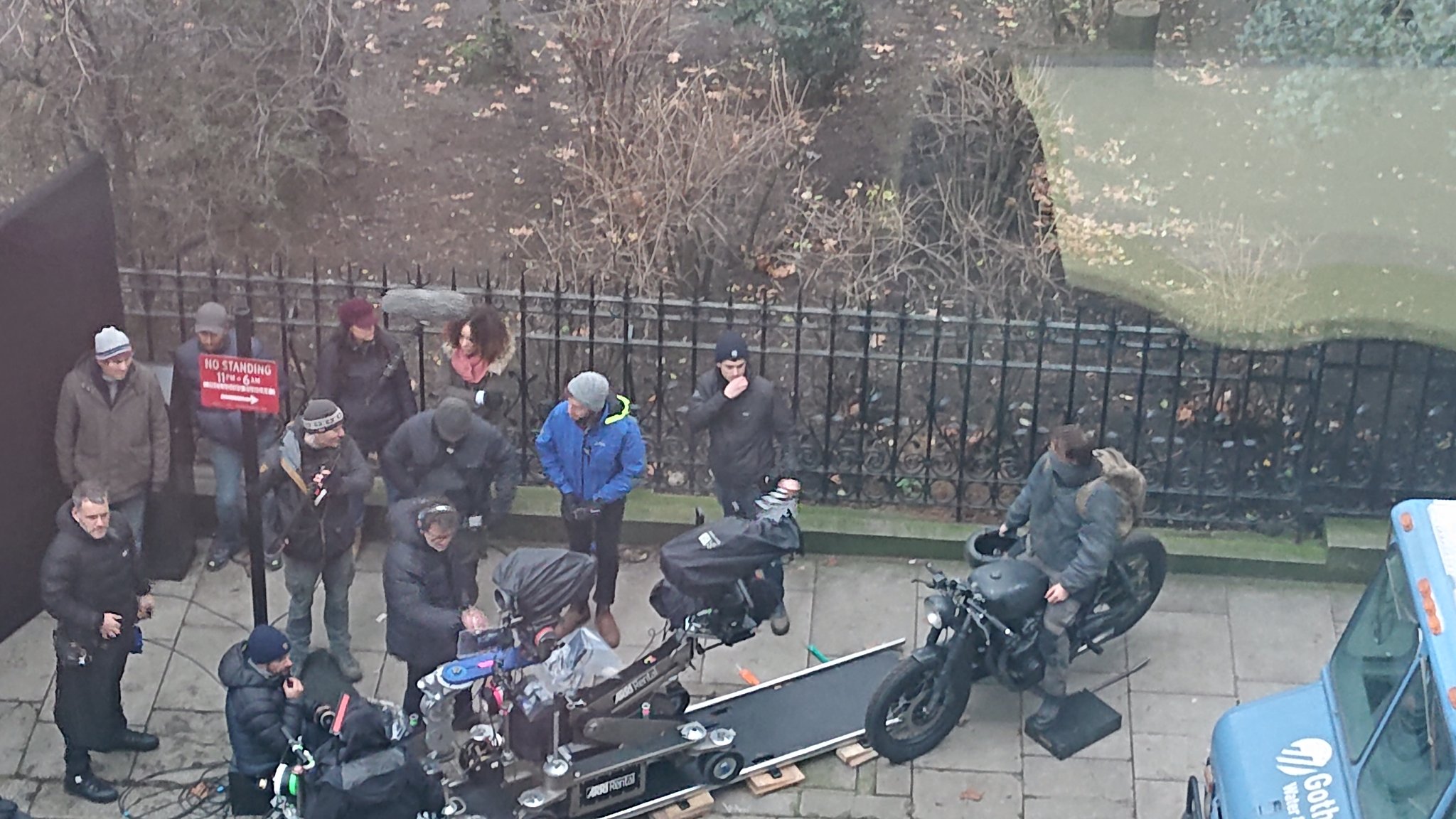 THE BATMAN PRIMERAS IMÁGENES DE ROBERT PATTINSON EN EL RODAJE 1