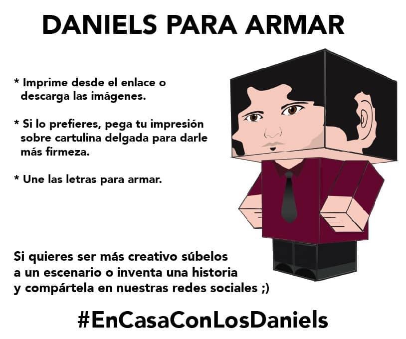 Has tu integrante de los Daniels en 3D
