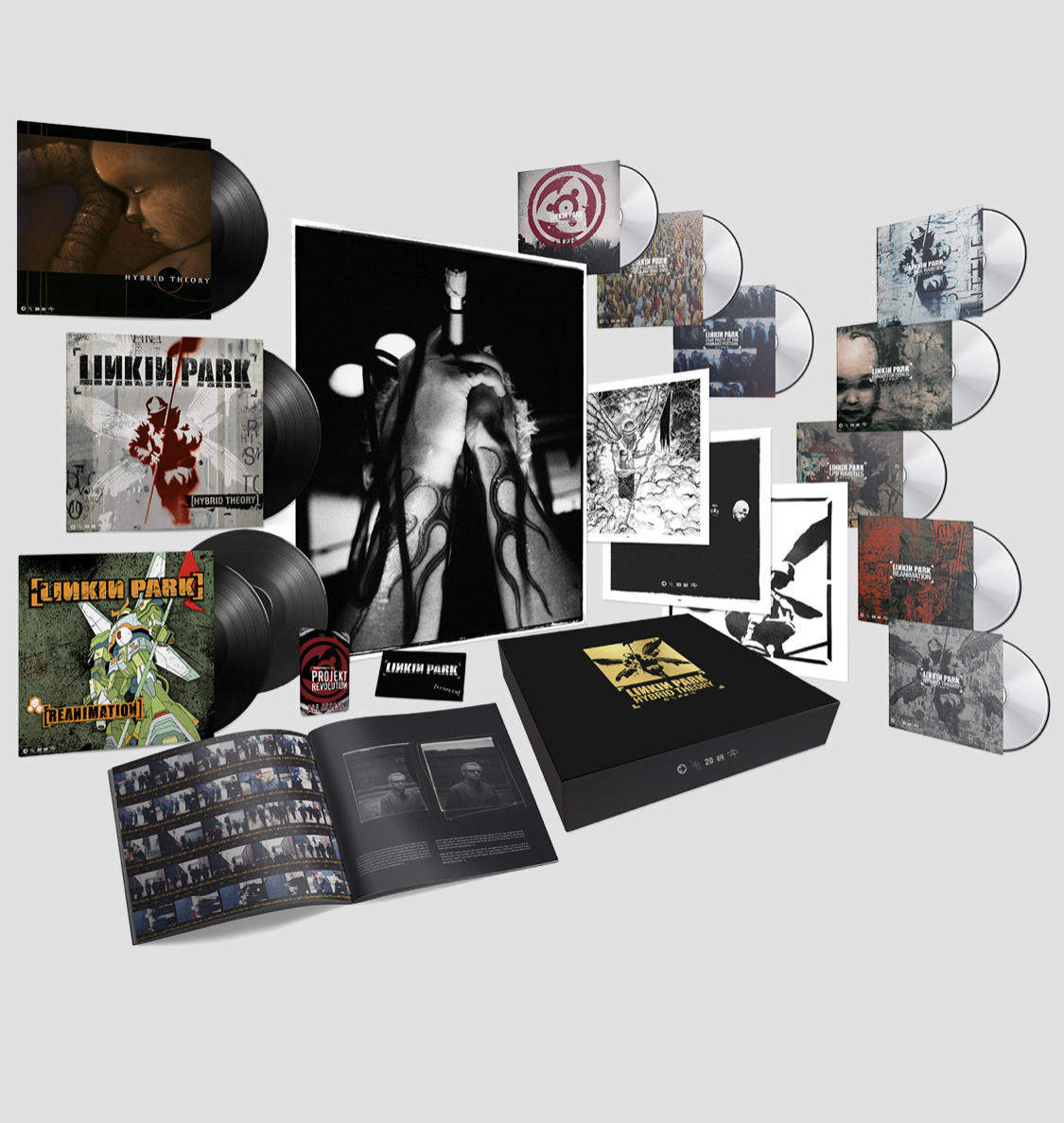 Linkin Park ha anunciado los detalles de un ENORME set de cajas del 20 aniversario de 'Hybrid Theory'