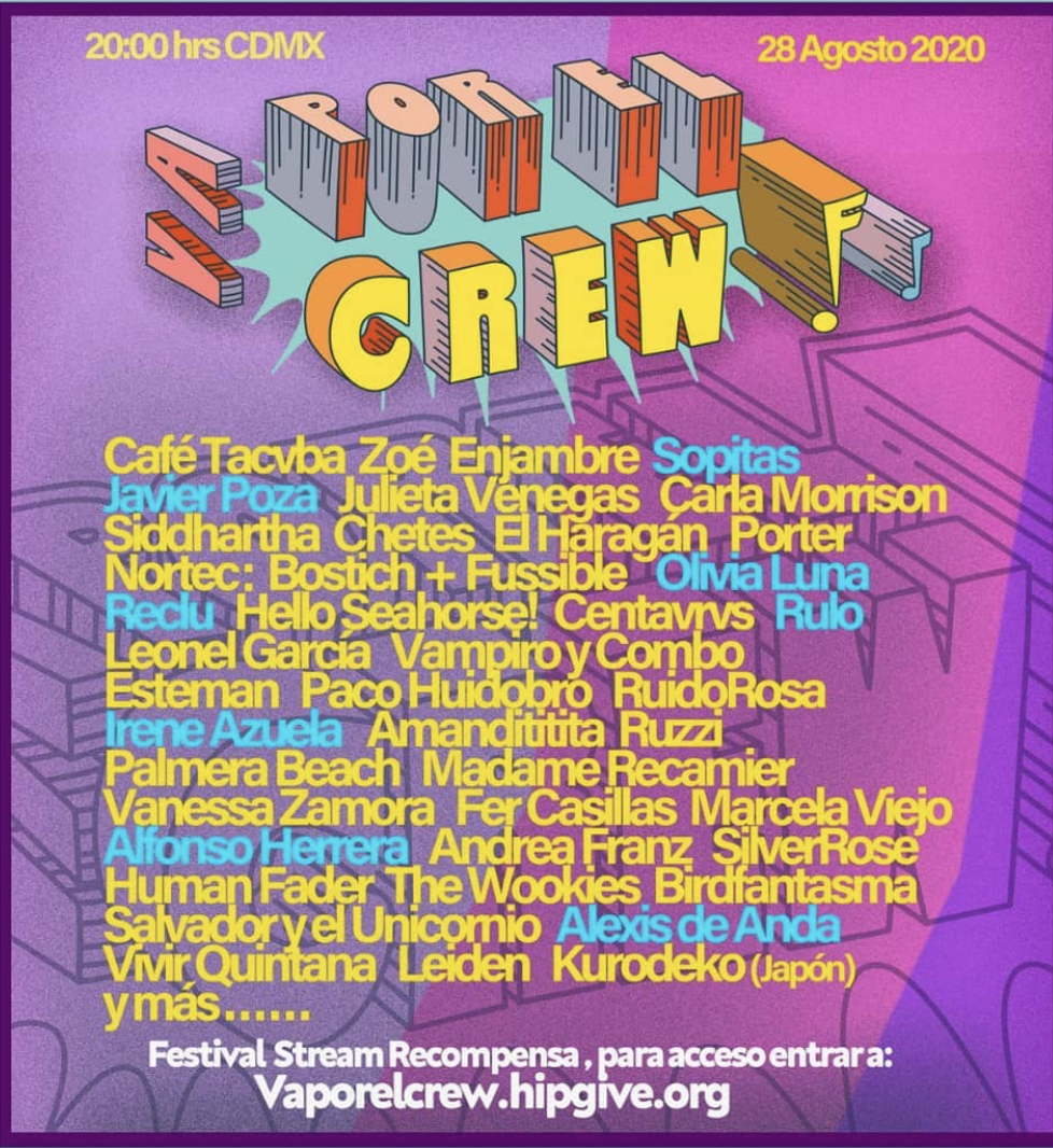 Festival va por el crew