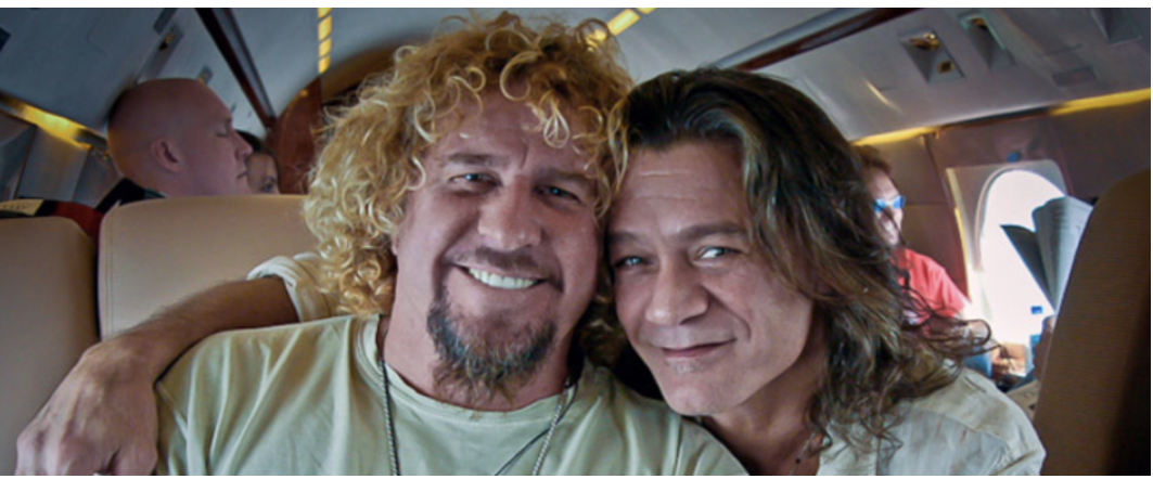 SAMMY HAGAR revela que él y EDDIE VAN HALEN hicieron las paces en secreto antes de la muerte de Eddie