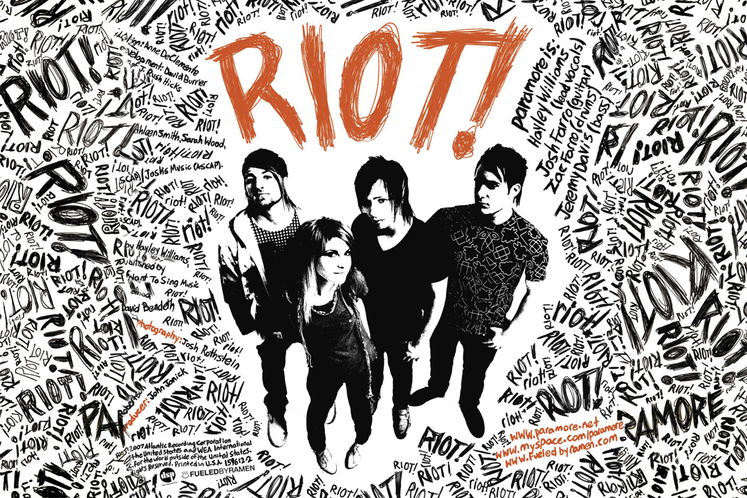 paramore riot!