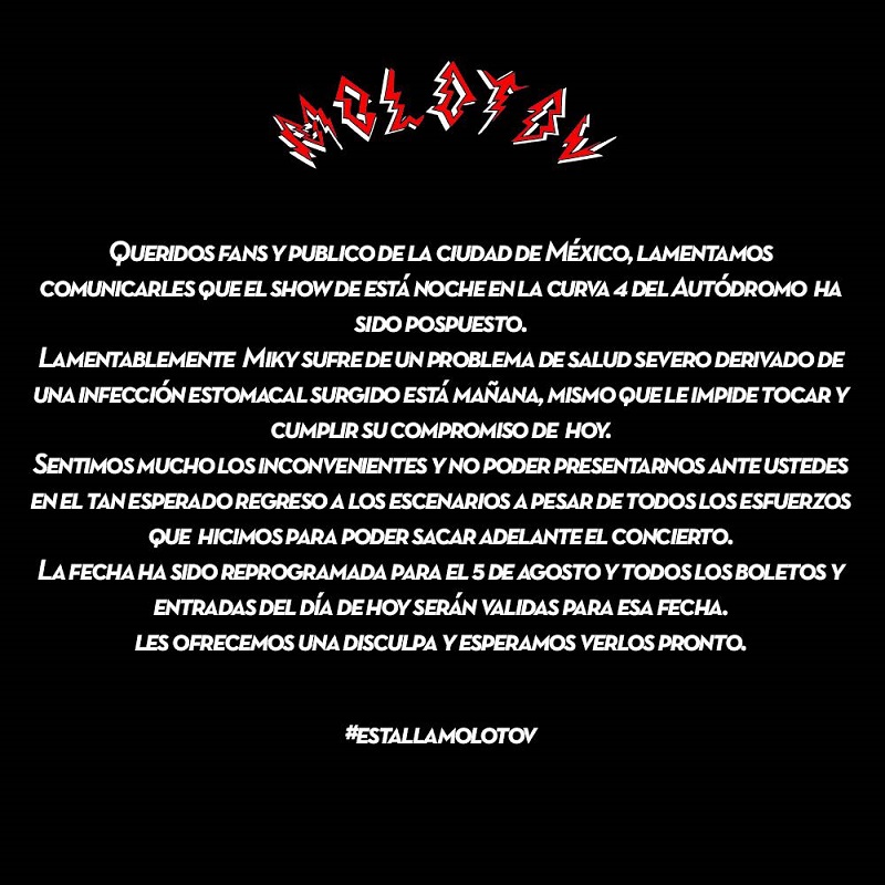 Molotov_Comunicado