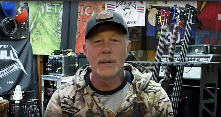 James Hetfield comparte cómo sus sentimientos afectan su escritura en el video Road Recovery