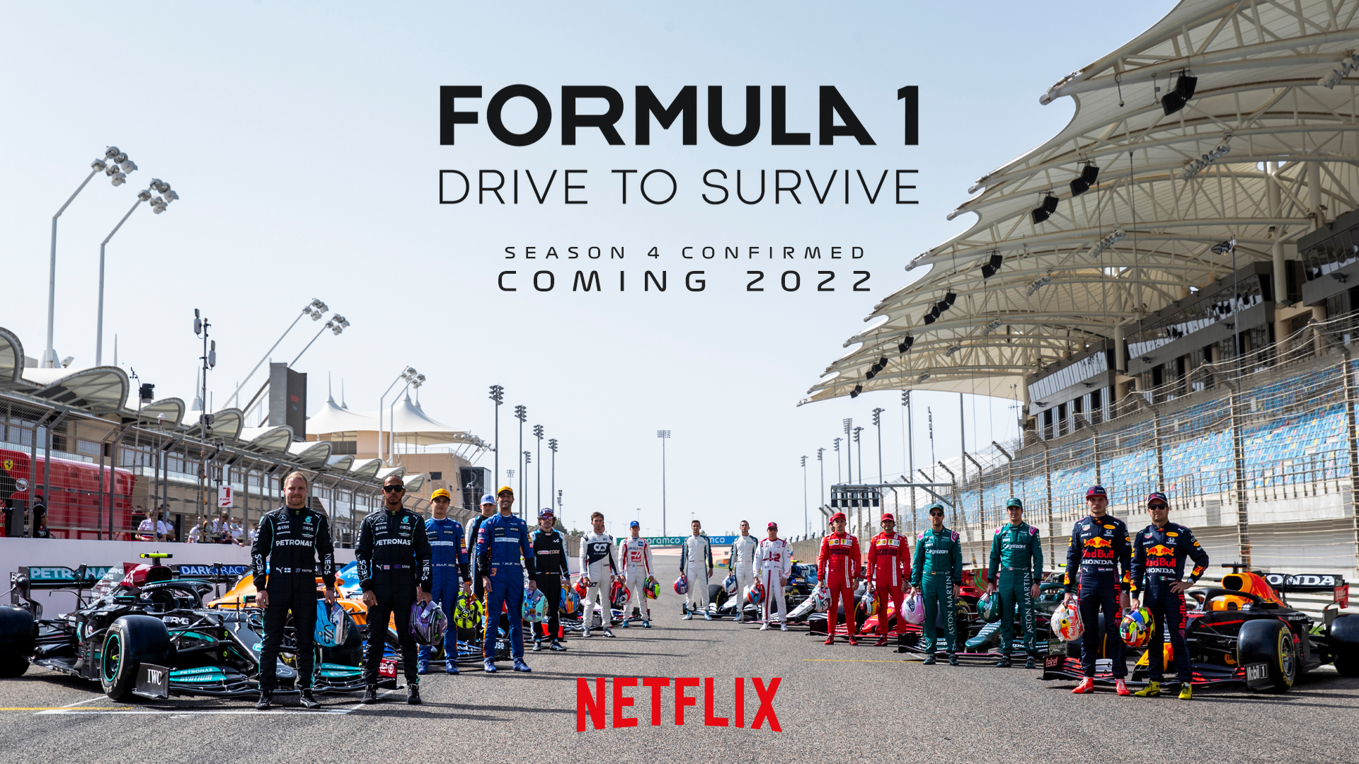 Confirman 4 temporada de Formula 1 "Dive to Survive" 2022 - F1 Drive To Survive Staffel 4