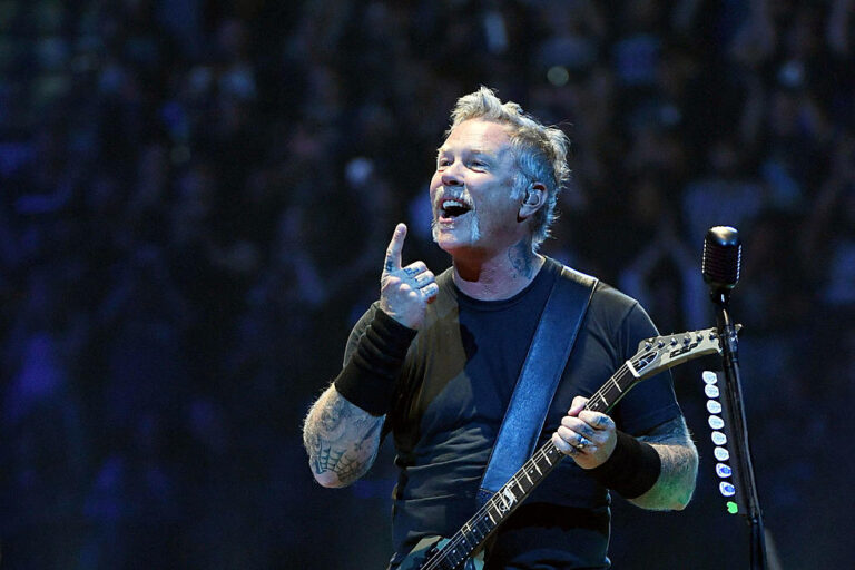 playlist de James Hetfield con sus 16 canciones favoritas
