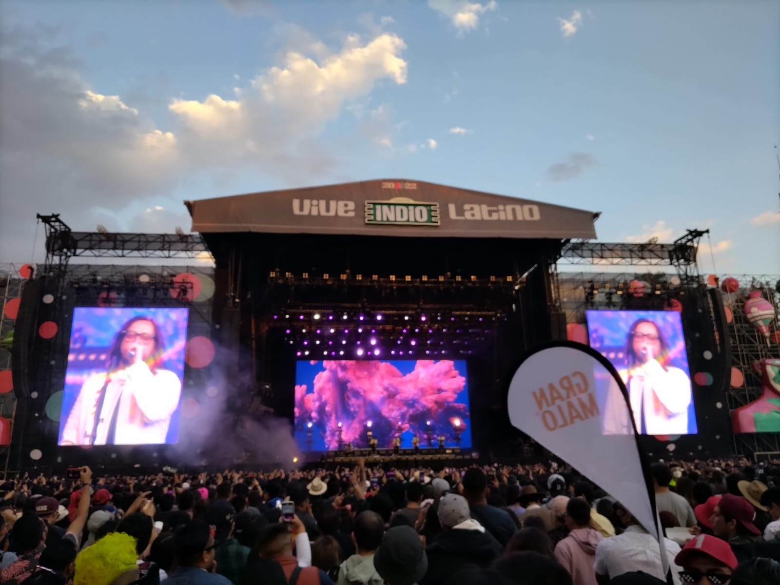 camilo Séptimo en vive latino 2022