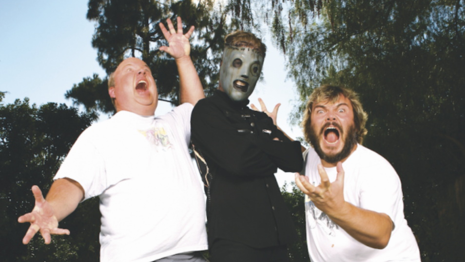 COREY TAYLOR DE SLIPKNOT ENTREVISTA A JACK BLACK Y KYLE GASS DE TENACIOUS D