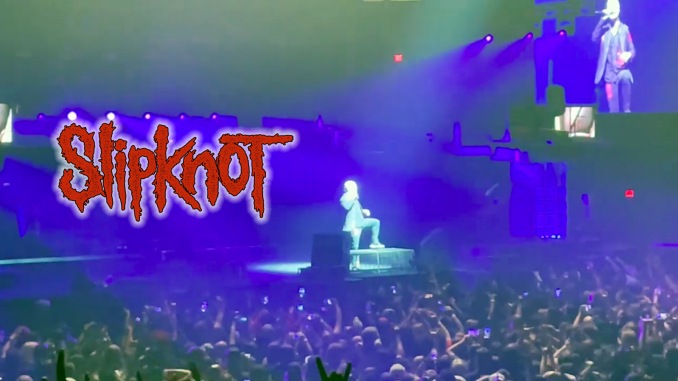 Slipknot interpreta la nueva canción The Chapeltown Rag en el show de Las Vegas