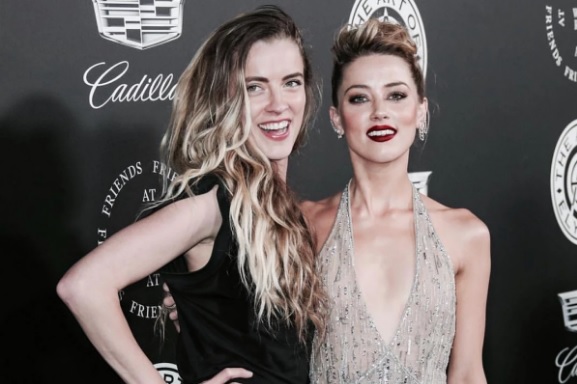 Hermana de Amber Heard reacciona a la aparición de Johnny Depp en los MTV VMAs