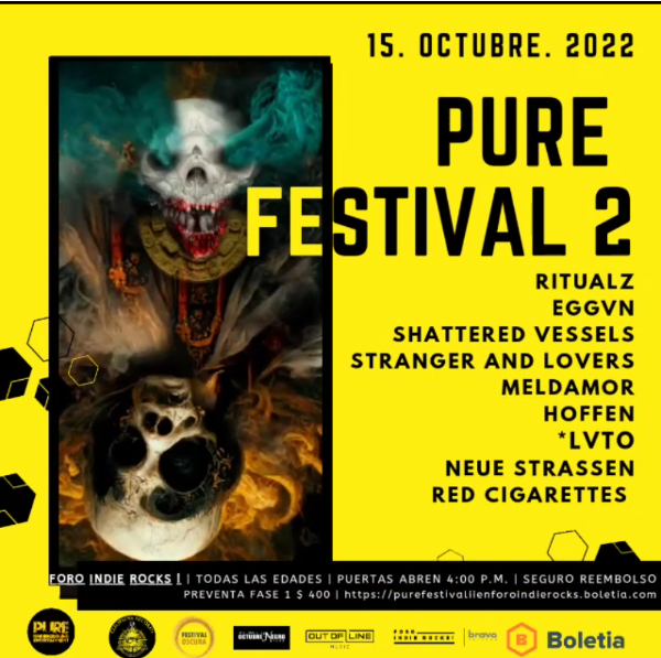 La banda de metal gótico, Luto, se une al Pure Festival 2