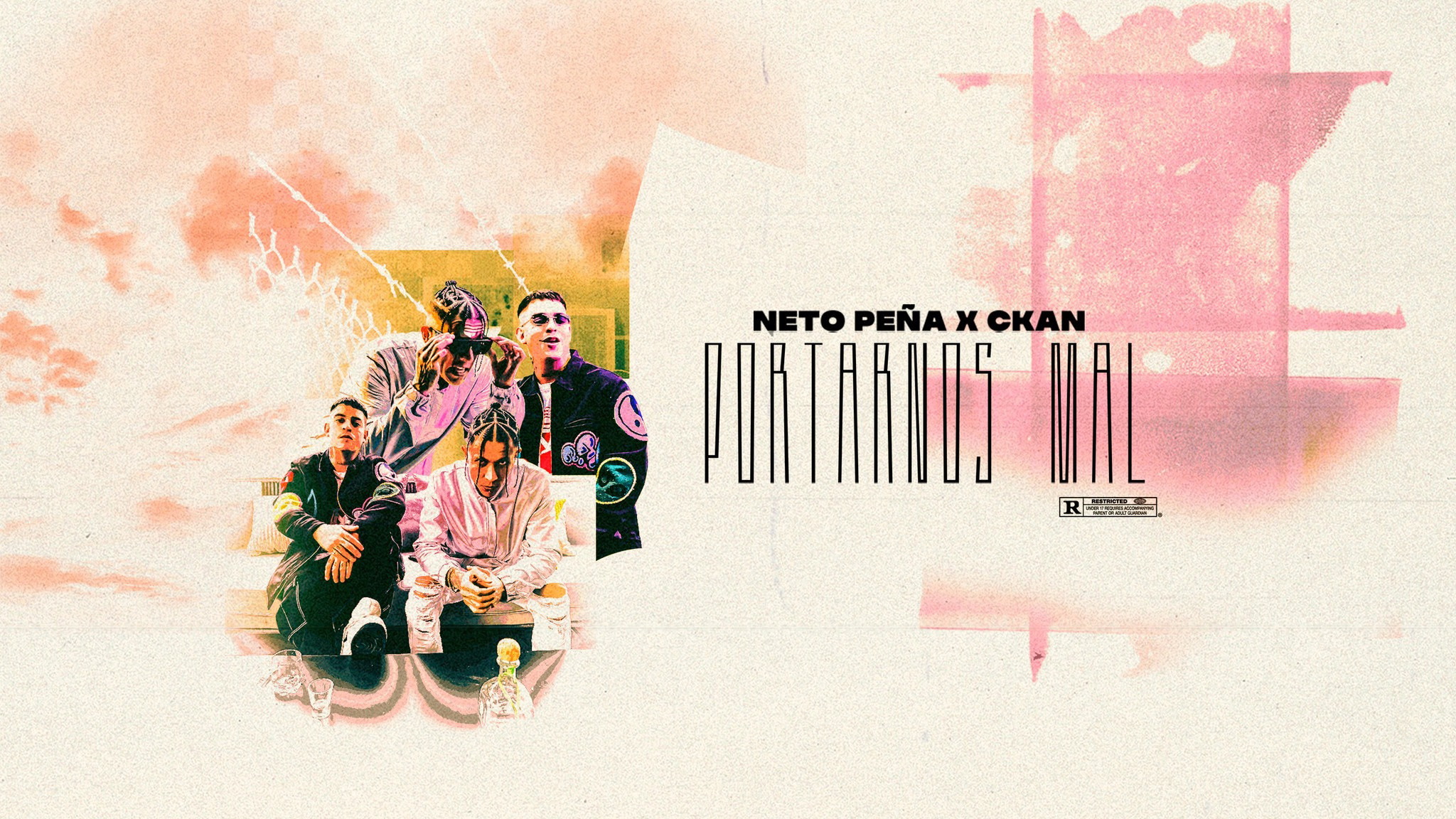 Neto Peña y C-kan lanzan inesperada colaboración Portarnos Mal