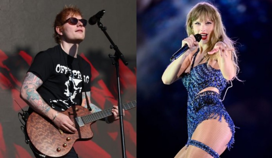 Ed Sheeran vence a Taylor Swift y se convierte en el artista más reproducido