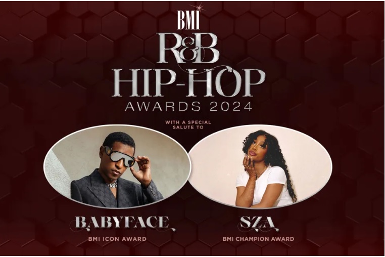 Babyface y SZA recibirán honores especiales en los premios BMI R&B Hip-Hop Awards 2024