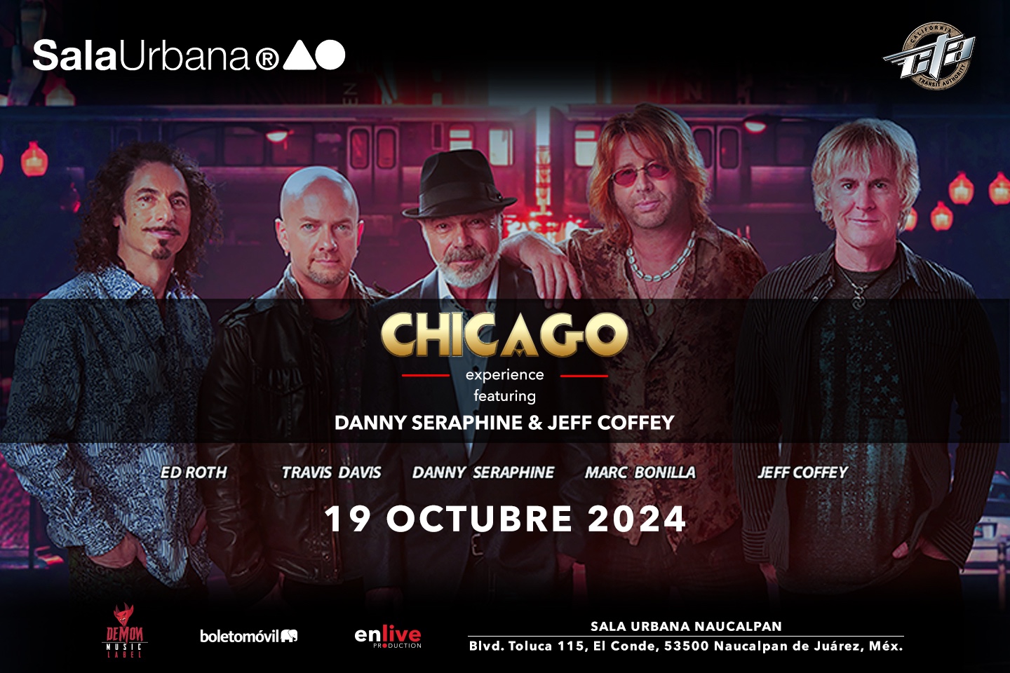 CHICAGO EXPERIENCE 19 OCT 2024 SALA URBANA CARTEL