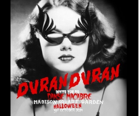 Duran Duran anuncia espectáculo de Halloween