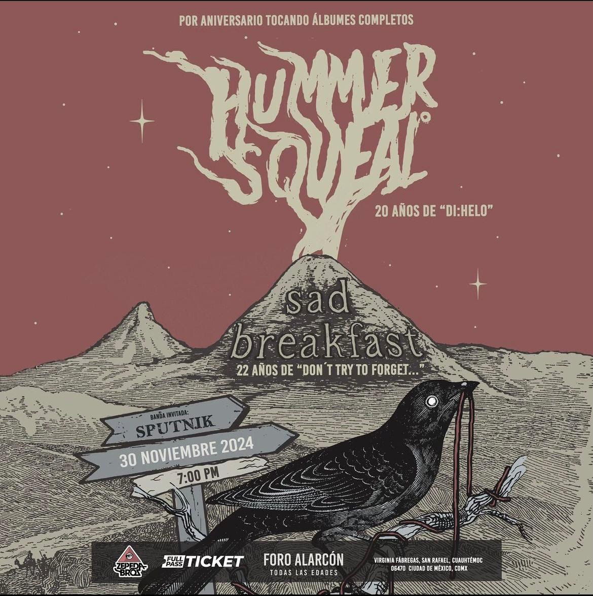 Hummersquealº y Sad Breakfast en CDMX