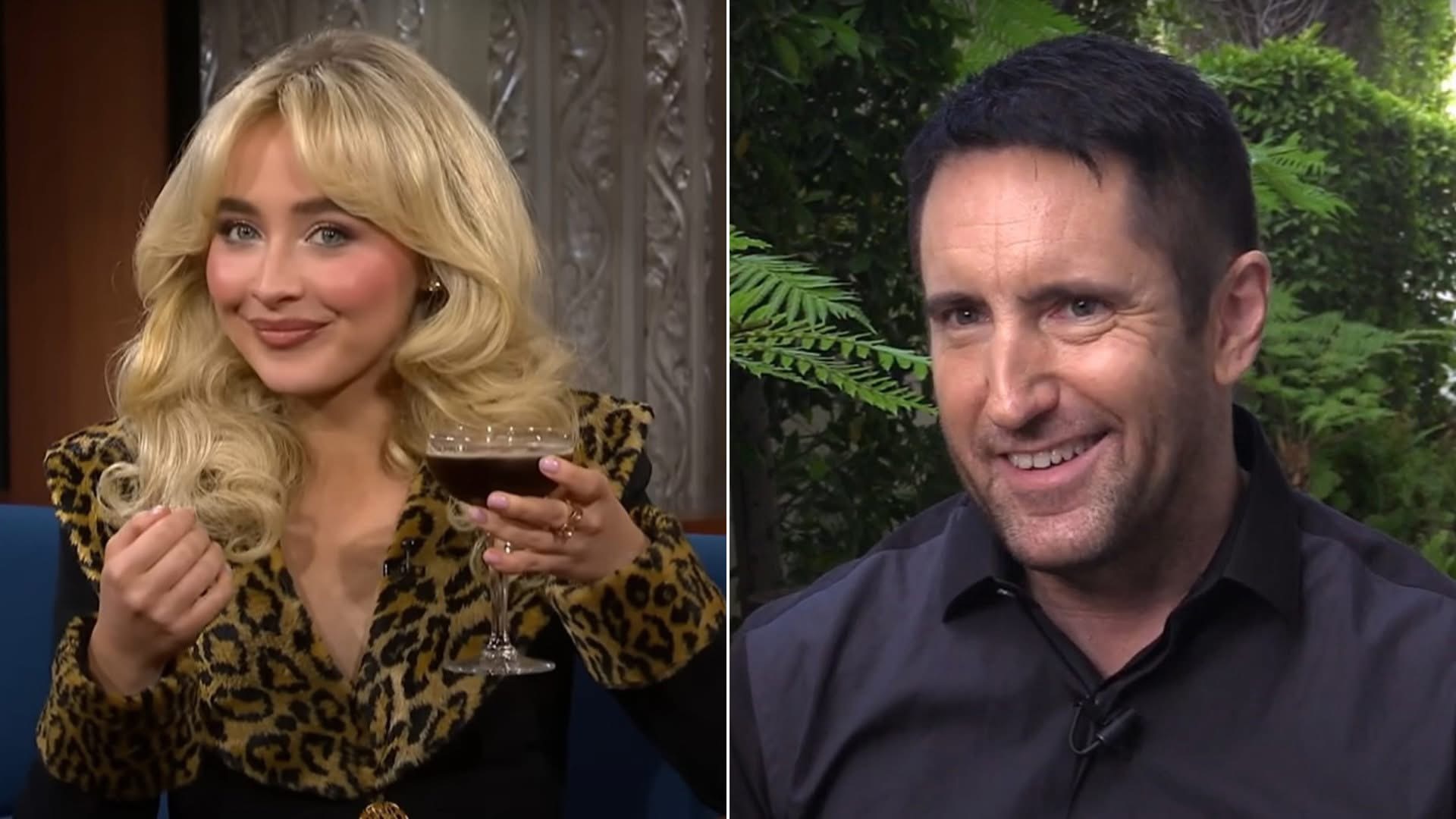 El líder de NINE INCH NAILS Su aprecio sobre Sabrina carpenter