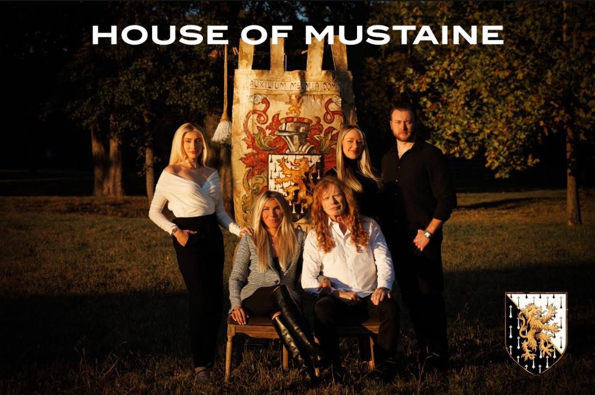 Dave Mustaine y su familia, fundadores de Megadeth, amplían su marca de vinos House of Mustaine
