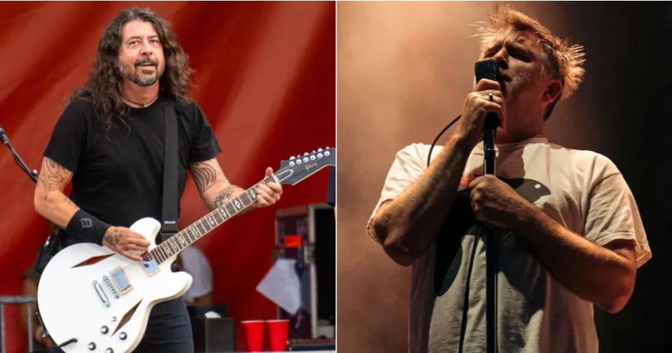 Dave Grohl interpreta a LCD Soundsystem en un evento benéfico
