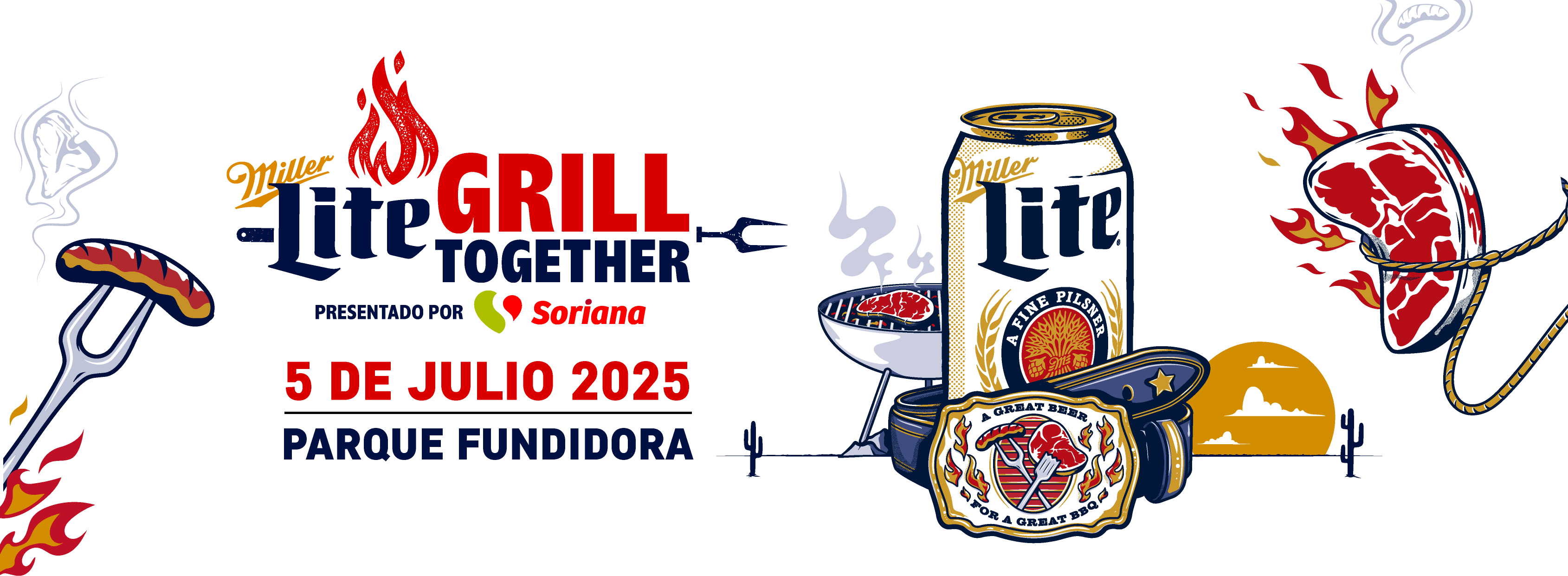 Miller Lite Grill Together