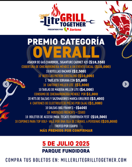 MILLER LITTLE GRILL TOGETHER 2025 CONCURSOS (2)
