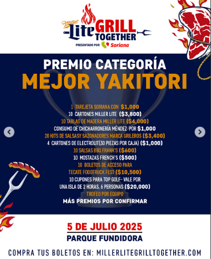 MILLER LITTLE GRILL TOGETHER 2025 CONCURSOS (5)