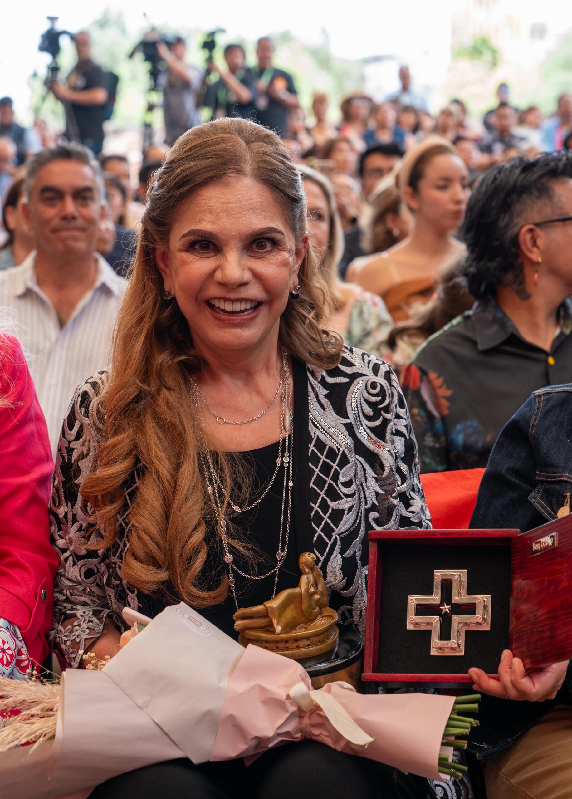 Homenaje Verónica castro en GIFF Guanajuato