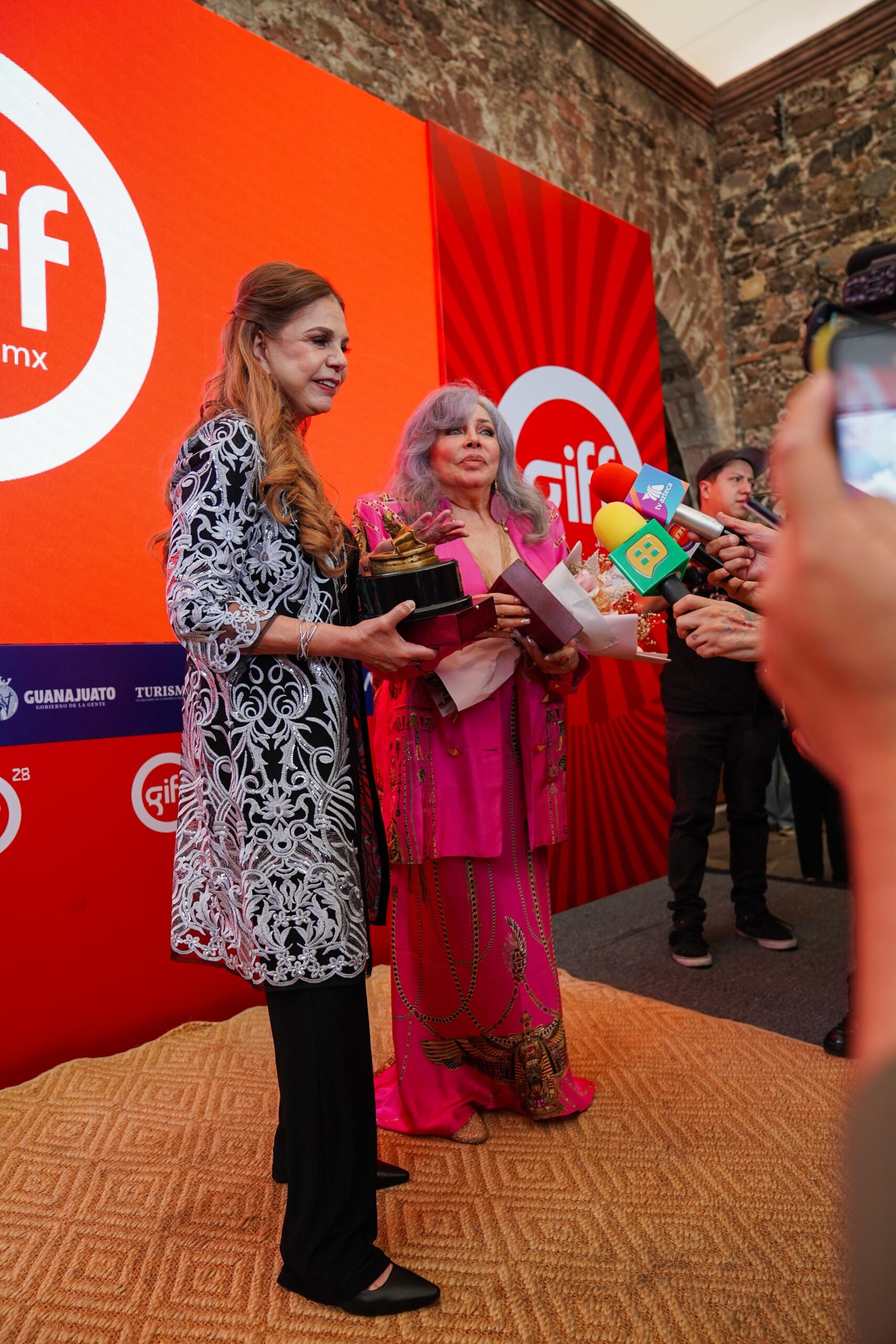 Homenaje Verónica castro en GIFF Guanajuato