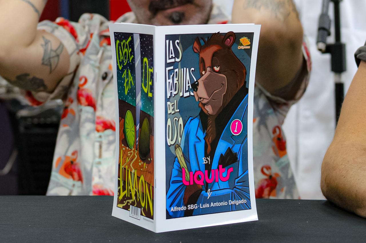 LIQUITS PRESENTACION LAS FABULAS DEL OSO FANTASTICO COMIC 16 DE AGOSTO 2025 (20)