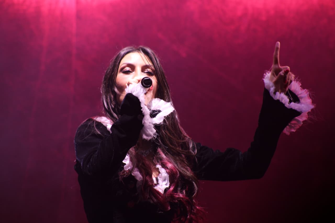 Esteman y Daniela Spalla Palacio de los deportes (3)