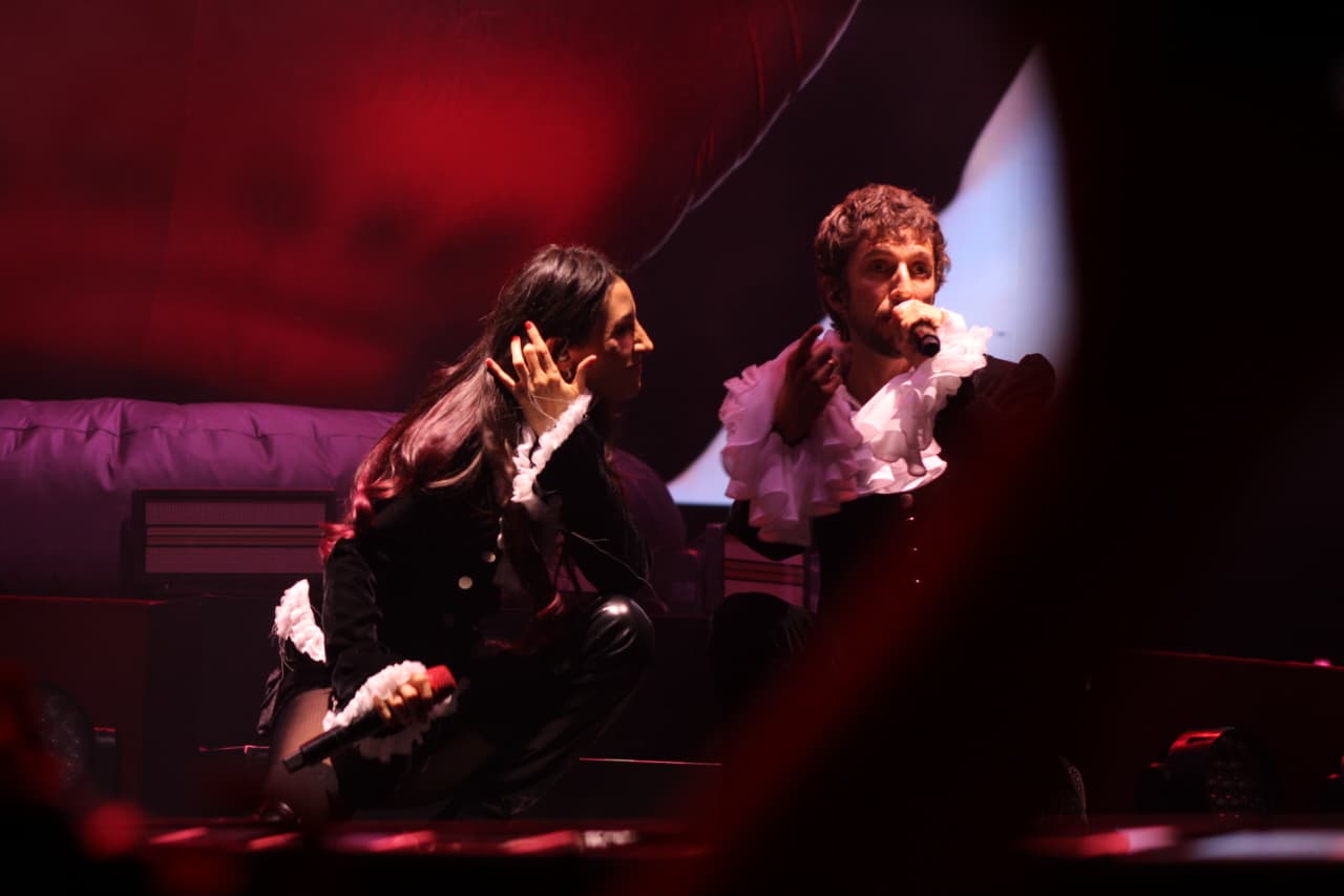 Esteman y Daniela Spalla Palacio de los deportes (5)