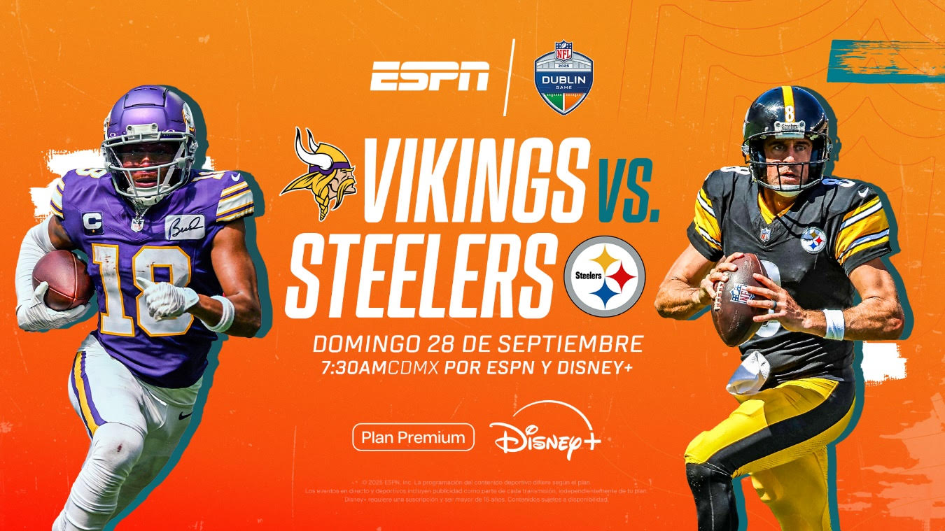 Los vikingos se enfrentan a la cortina de Acero desde Dublín y se podrá ver en ESPN en Disney+