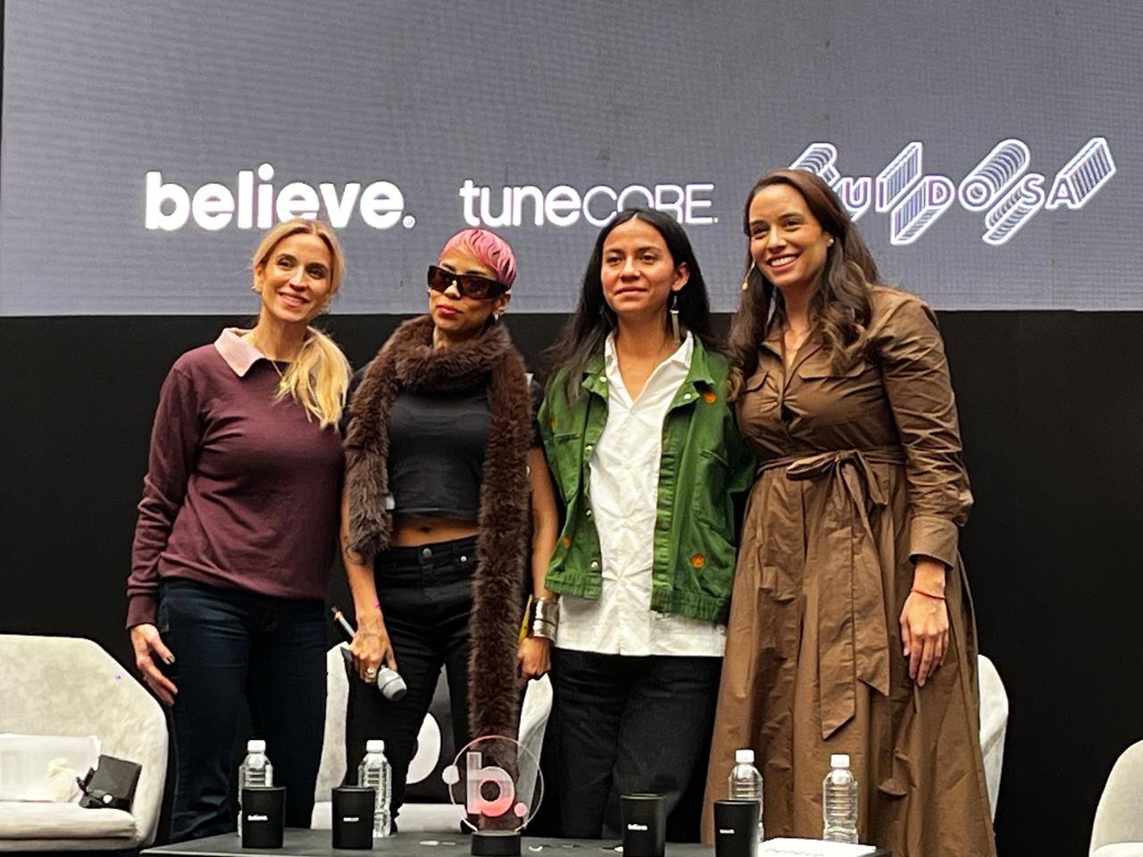 Belive, Tunecore y Ruidosa abordan la brecha de género en la música