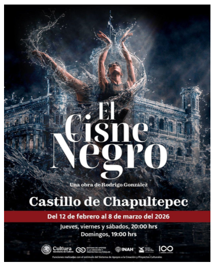 El Cisne negro, renace en el Castillo De Chapultepec