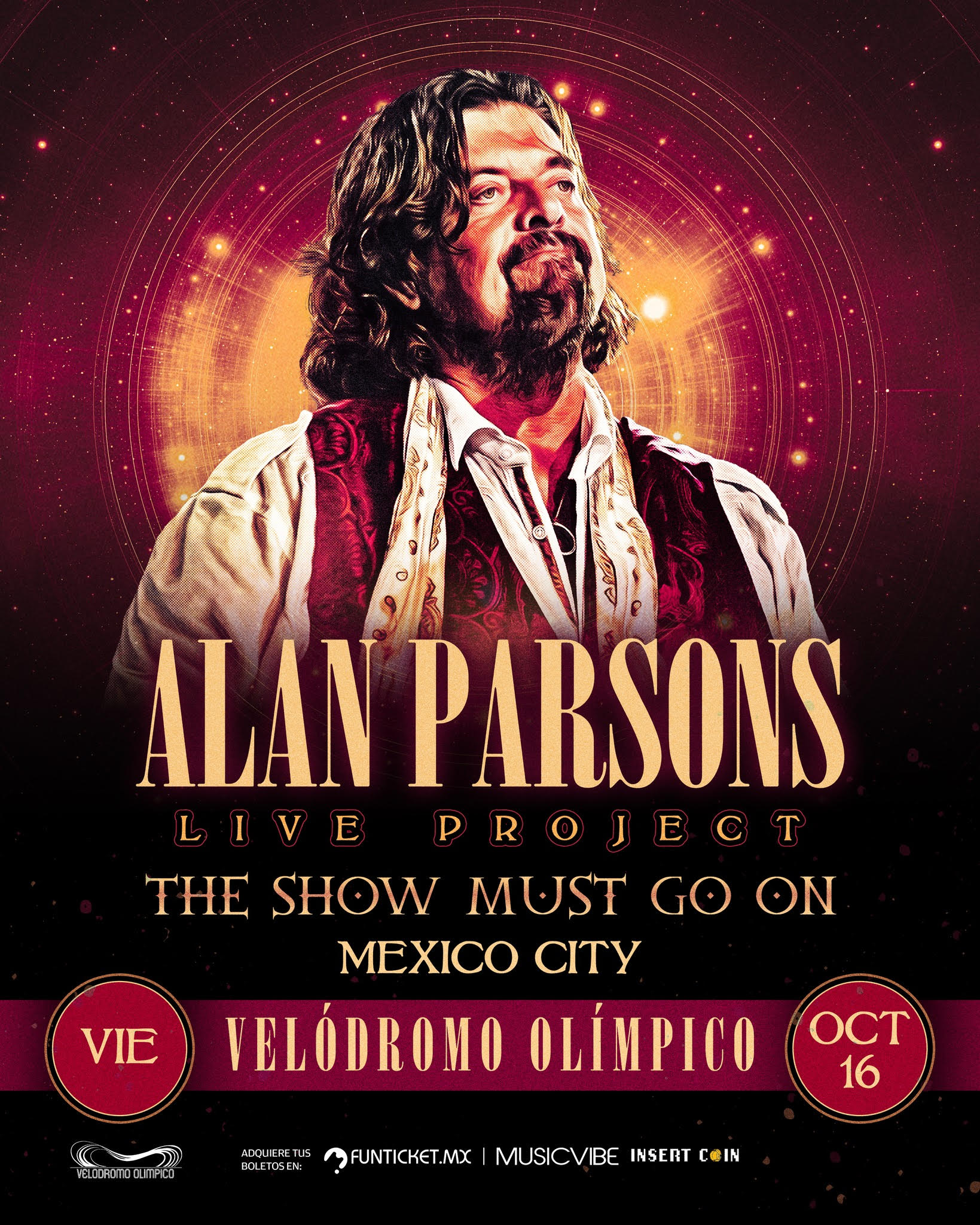 ALAN PARSONS VUELVE A MÉXICO EN OCTUBRE CON SU GIRA INTERNACIONAL THE SHOW MUST GO ON