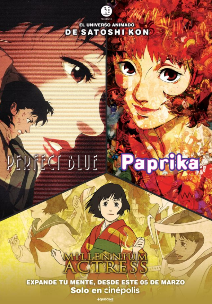 El Universo Animado de Satoshi Kon llega a Cinépolis