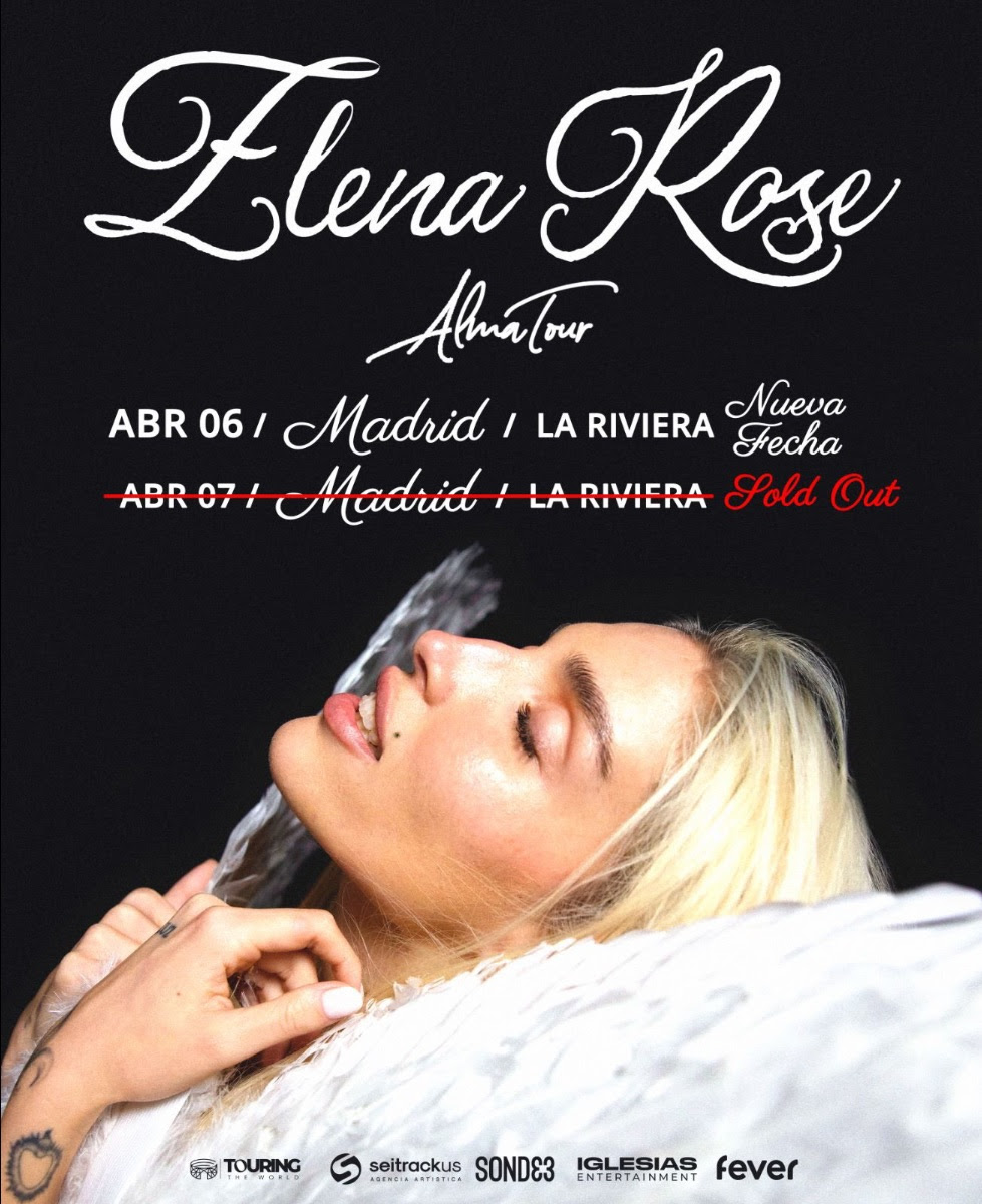 SOLD OUT EN 48 HORAS Y NUEVA FECHA DE ELENA ROSE EN MADRID