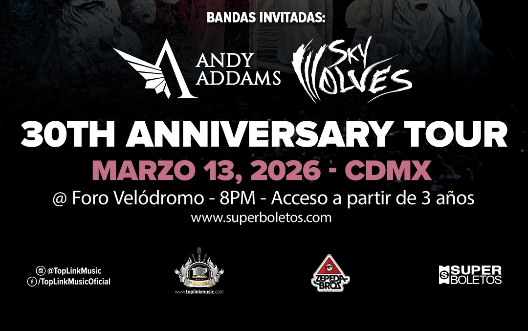 Sky Wolves y Andy Addams abridores del show de SYMPHONY X