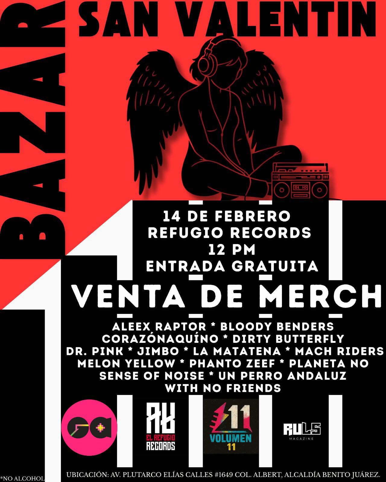 Bazar San Valentín.
