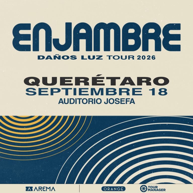 ENJAMBRE SUMA MÁS FECHAS A SU GIRA DAÑOS LUZ 2026