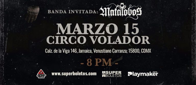 Matalobos, acto abridor en el show de KATATONIA