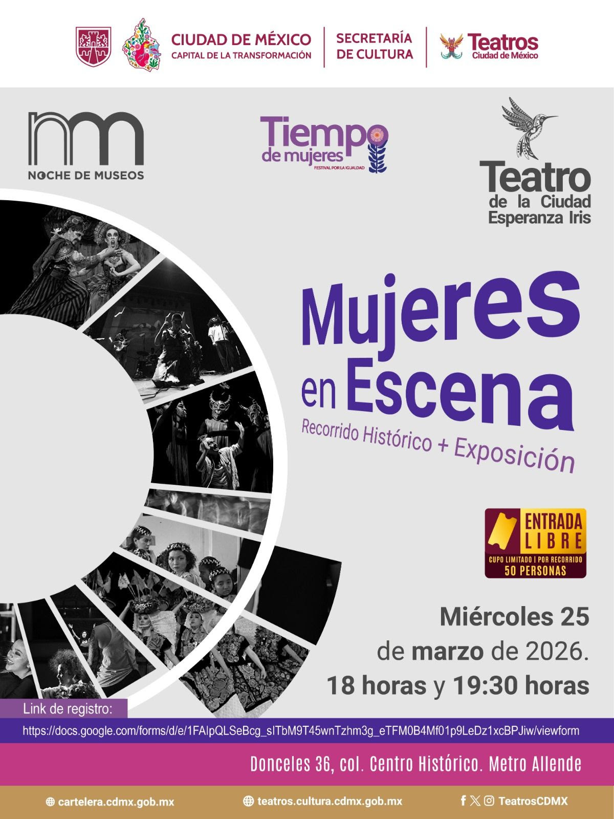 NOCHE DE MUSEOS DE MARZO 2026 TENDRÁ ACTIVIDADES EN MÁS DE 90 RECINTOS POR TODA LA CIUDAD DE MÉXICO