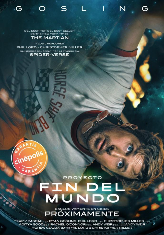 Proyecto Fin del Mundo llega con Garantía Cinépolis y Funciones Relajadas