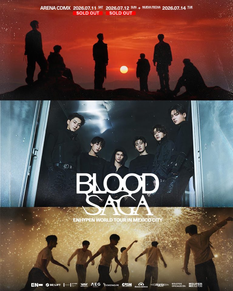 ENHYPEN anuncia su tercera fecha en la Arena CDMX