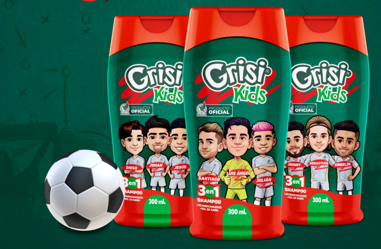 Grisi lanza shampoo del mundial