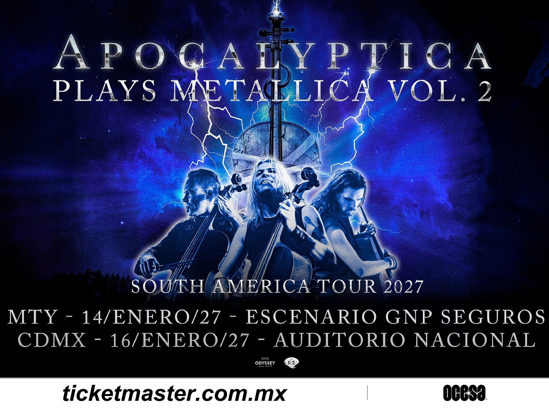 Apocalyptica regresará a México