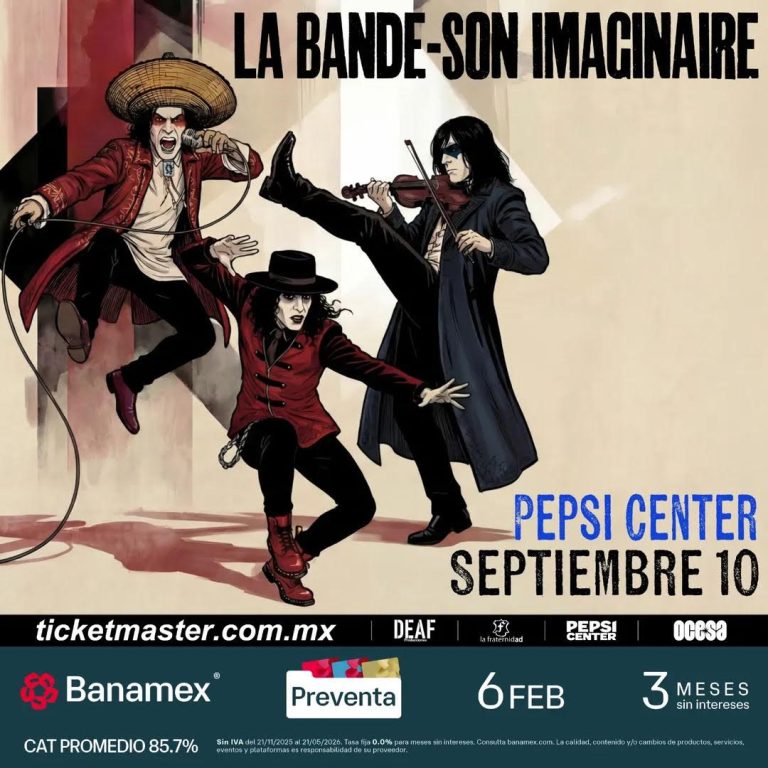 LA BANDE-SON IMAGINAIRE ANUNCIA EL EUROTOUR 2026 Y SU SALTO AL PEPSI CENTER WTC