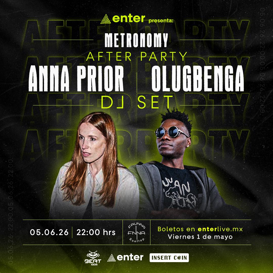 METRONOMY MAYO 2026 CARTEL