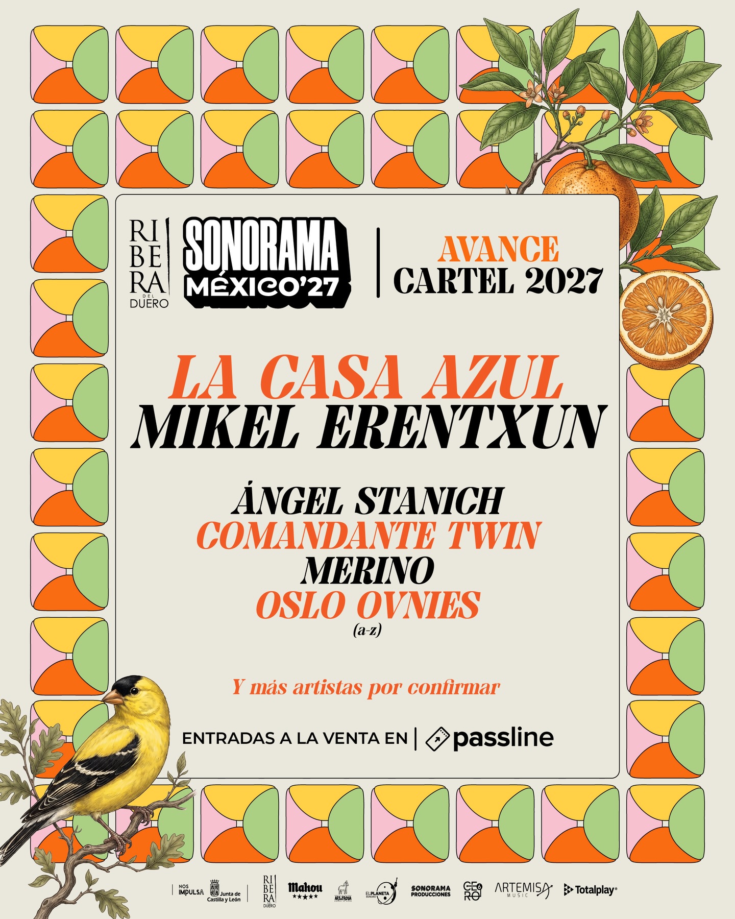 SONORAMA 2027 AVANCE CARTEL